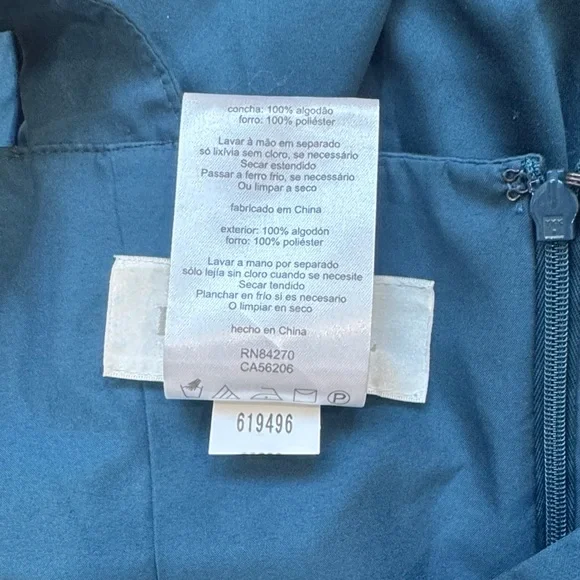 David's Bridal Halter Dress Style 83690 Size 12 - Picture 4 of 8